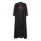 PERSONA BY MARINA RINALDI BLACK DRESS AND DUSTER