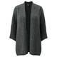 PERSONA CHARCOAL CHUNKY cardigan