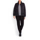 PERSONA BY MARINA RINALDI PADDED JACKET BLACK