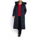 PERSONA BY MARINA RINALDI NAVY PUFFER COAT