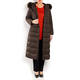 PERSONA BY MARINA RINALDI PUFFER COAT CHOCOLATE