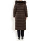 PERSONA BY MARINA RINALDI PUFFER COAT CHOCOLATE