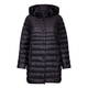 PERSONA BY MARINA RINALDI BLACK HOODED PUFFER COAT 