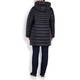 PERSONA BY MARINA RINALDI BLACK HOODED PUFFER COAT 
