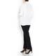 PERSONA BY MARINA RINALDI white ruffle front SHIRT