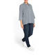PERSONA BY MARINA RINALDI STRIPED SHIRT