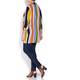 PERSONA BY MARINA RINALDI  multicolour abstract stripe print SHIRT