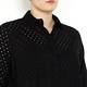 PERSONA black broderie anglaise SHIRT