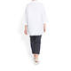 PERSONA BY MARINA RINALDI WHITE JACQUARD SHIRT