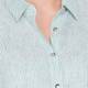 PERSONA BY MARINA RINALDI LINEN STRIPE SHIRT MINT