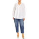 Persona by Marina Rinaldi Pure Cotton Shirt White