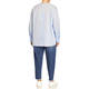 Persona by Marina Rinaldi Pure Cotton Shirt Sky Blue