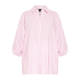 Persona by Marina Rinaldi Linen Candy Stripe Shirt Pink