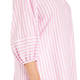 Persona by Marina Rinaldi Linen Candy Stripe Shirt Pink