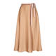 PERSONA BY MARINA RINALDI ANTIQUE GOLD SKIRT