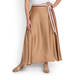 PERSONA BY MARINA RINALDI ANTIQUE GOLD SKIRT