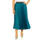 Persona by Marina Rinaldi Pleated Skirt Teal 