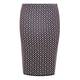 PERSONA BY MARINA RINALDI JAQUARD KNITTED SKIRT