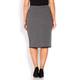 PERSONA BY MARINA RINALDI JAQUARD KNITTED SKIRT