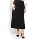 PERSONA BY MARINA RINALDI BLACK KNITTED SKIRT 