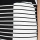 PERSONA BY MARINA RINALDI STRIPE PENCIL SKIRT