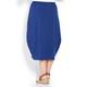 PERSONA BY MARINA RINALDI COTTON BLEND EGG SHAPED JERSEY SKIRT