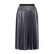 PERSONA BY MARINA RINALDI PLEATED SKIRT ANTHRACITE 