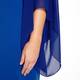 PERSONA BY MARINA RINALDI blue chiffon STOLE