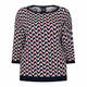 PERSONA BY MARINA ABSTRACT PRINT SWEATER