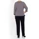 PERSONA BY MARINA ABSTRACT PRINT SWEATER