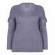 PERSONA BY MARINA RINALDI LUREX SWEATER