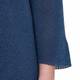 PERSONA BY MARINA RINALDI LONG V-NECK SWEATER BLUE