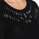 PERSONA by marina rinaldi black embellished SWEATER