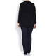 PERSONA BY MARINA RINALDI ROUND NECK BLACK SWEATER