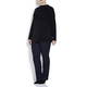 PERSONA BY MARINA RINALDI ROUND NECK BLACK SWEATER