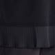 PERSONA BLACK PLEATED HEM TUNIC SWEATER