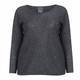 PERSONA BY MARINA RINALDI LUREX SWEATER