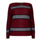 PERSONA BY MARINA RINALDI Bordeaux SWEATER, detachable collar