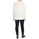 Persona by Marina Rinaldi Sweater with Cashmere White 