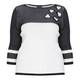 PERSONA BY MARINA RINALDI STRIPE SWEATER