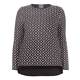 PERSONA BY MARINA RINALDI JACQUARD SWEATER