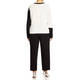 Persona By Marina Rinaldi Spotted Sweater Black And White