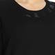 PERSONA beaded neckline black SWEATER