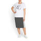 PERSONA BY MARINA RINALDI T-SHIRT WHITE