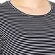 PERSONA navy stripe T SHIRT