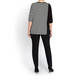 PERSONA BY MARINA RINALDI T-SHIRT BLACK AND WHITE