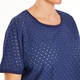Persona by Marina Rinaldi Broderie Anglaise Top China Blue