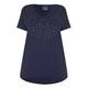 PERSONA navy embellished TOP