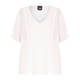 Persona by Marina Rinaldi Cotton Linen Top White 