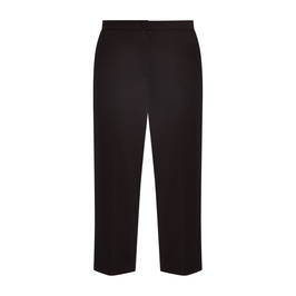 PERSONA BY MARINA RINALDI CROPPED JERSEY TROUSERS BLACK - Plus Size Collection